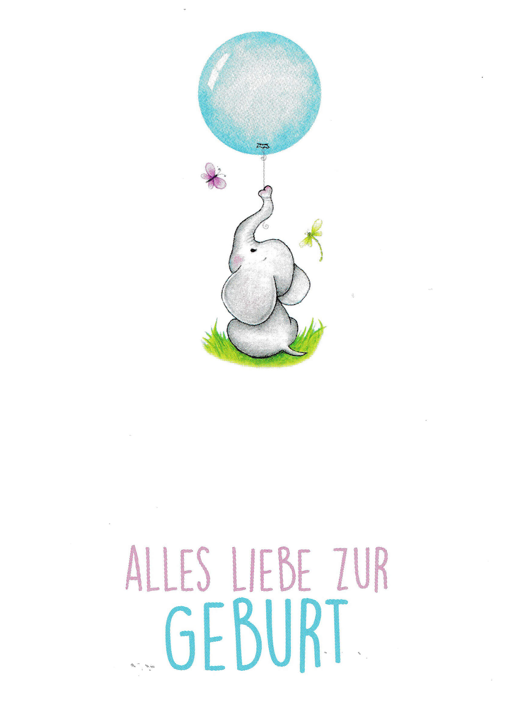 Grusskarte-Elefant-Alles-Liebe-zur-Geburtvg3kYibomKJT9